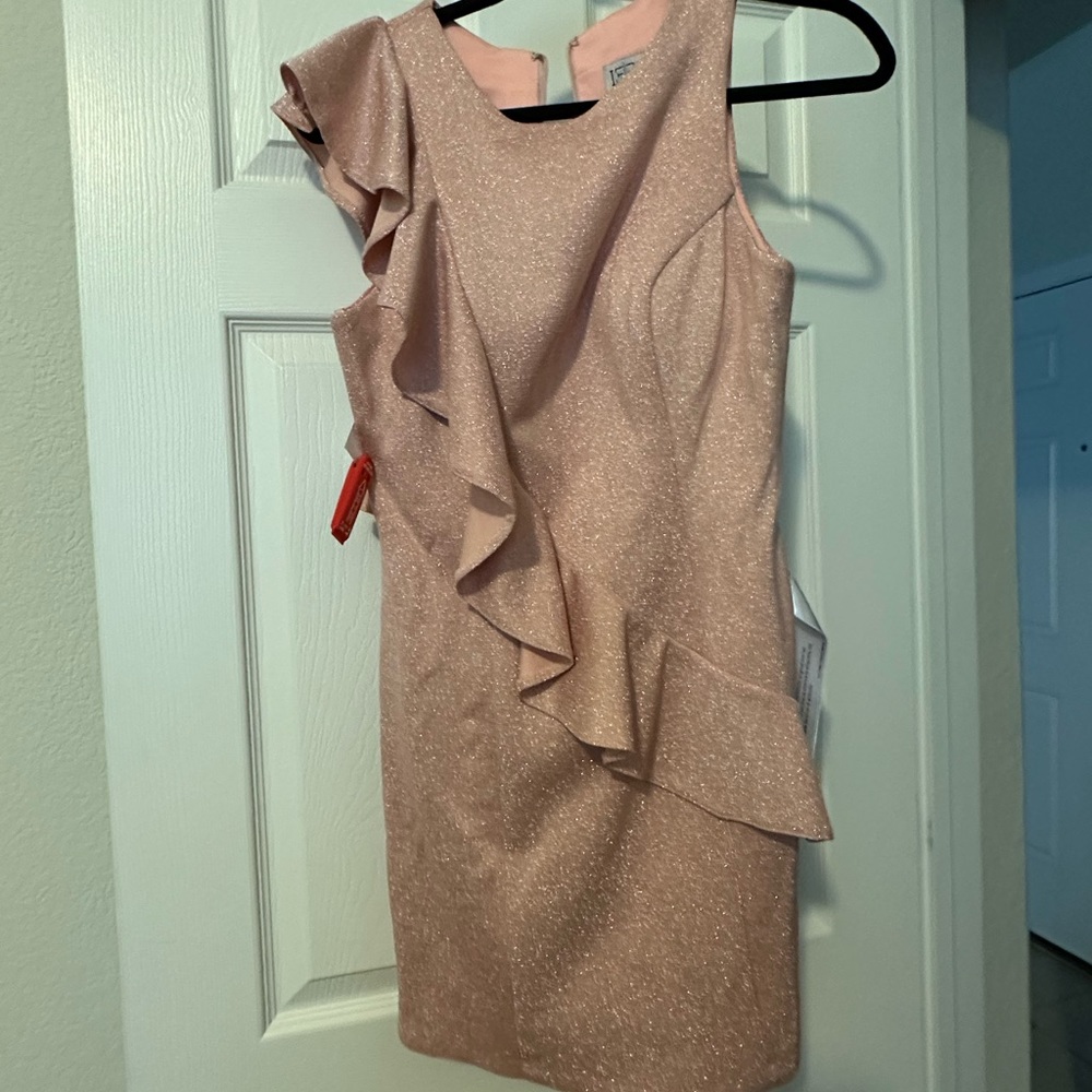 Leena for Mac Duggal Sparkly Cocktail Dress